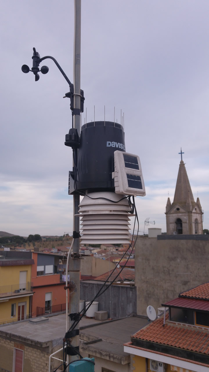 Visita ad una stazione meteo - Strumentazione esterna